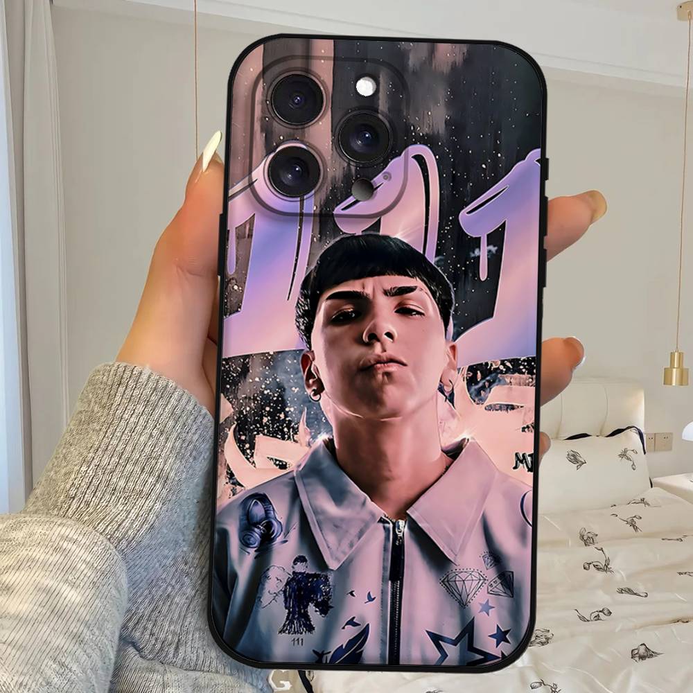 Singer M-Milo J Phone Phone Case For IPhone 1716 15 14 13 Pro Max 11 12 Mini X Xs XR Black Silicone Cover