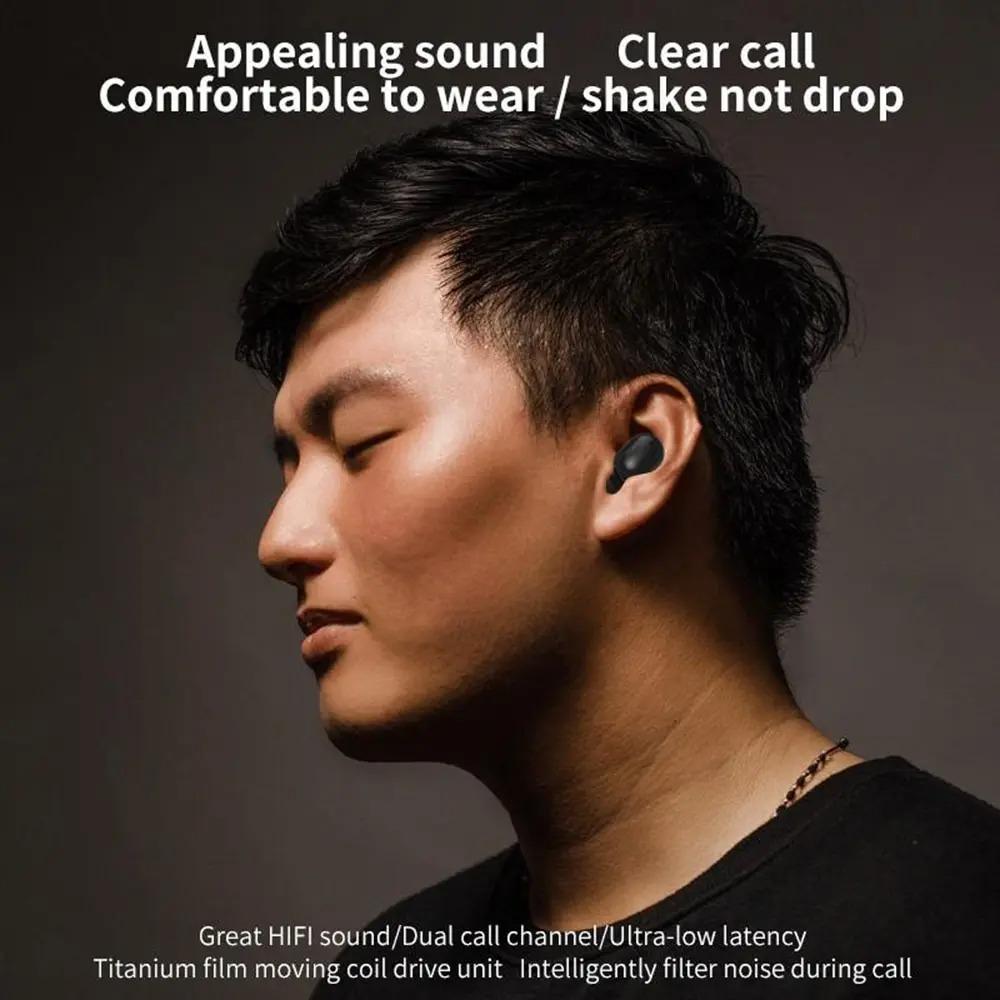 E7S TWS Bluetooth Earphones Wireless Bluetooth Headset Noise Cancelling Headsets With Microphone Headphones For Xiaomi Iphone