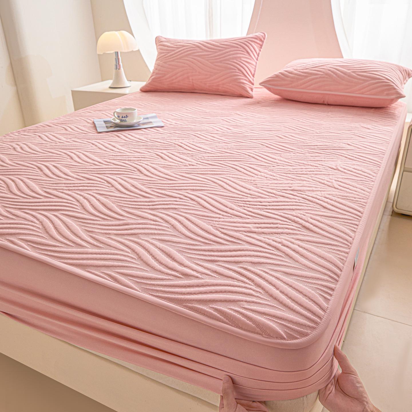 

Class A Waterproof Cotton Mattress Protector: Urine & Stain Resistant, Machine Washable, Dust Proof, Anti-Slip Simmons Cover. 90*200cm - Fits Mattress ≤ 30CM