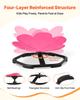 VEVOR Kids Swivel Chair, 220 Lbs Capacity, Flower Shape Sensory Spinning Chair, Autistic Kids Sensory Toy Seat with Non-Slip Metal Base