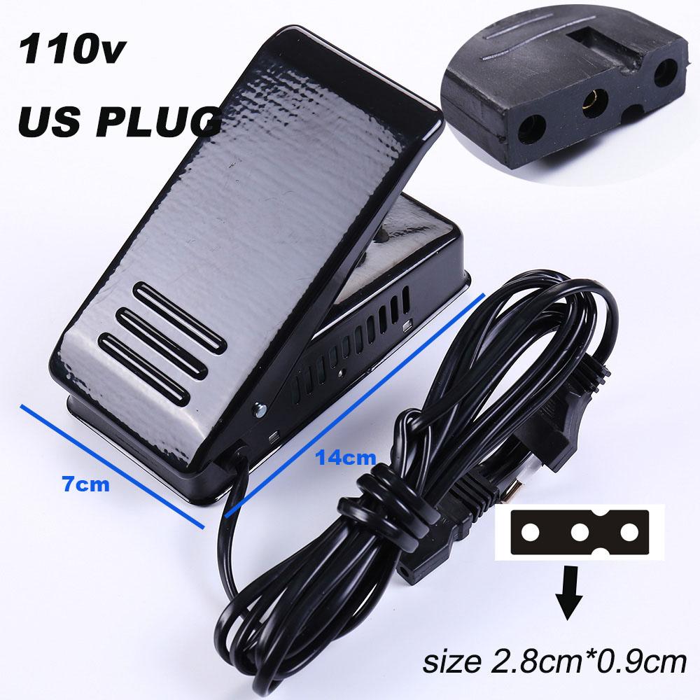 Industrial Sewing Machine Foot Accessories Control Pedal Speed Adjustor Controller Motor Switch PowerCord For Brother Singer