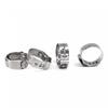 5-20pcs 5.3-155mm 1-Ear Hose Clamps 316 Stainless Steel Single Ear Hose Clamp Pipe Clamps Assortment Kit