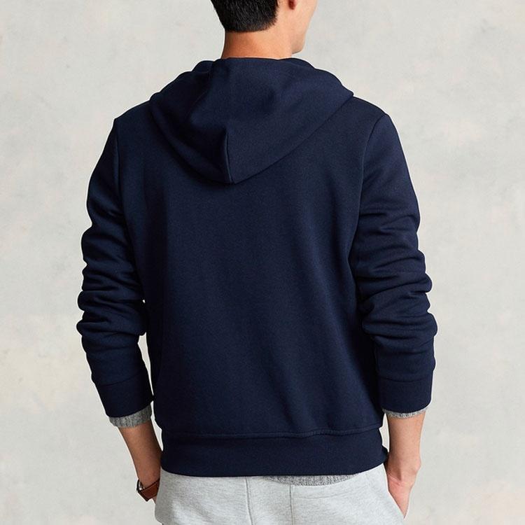 Polo Ralph Lauren full-zip embroidered hoodie Unisex MNPOKNI16822541-410