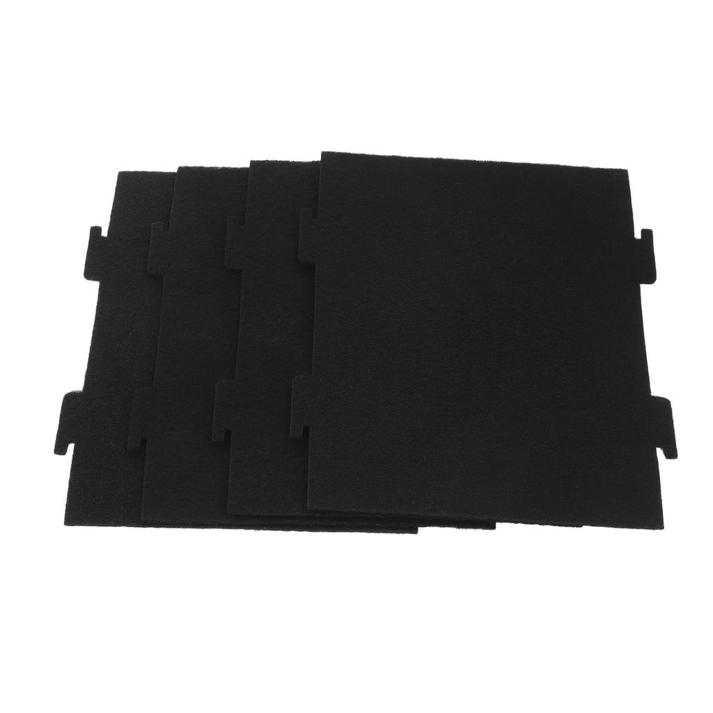 4 Pack Charcoal Filter Sheets Activated Carbon Filter Cotton Replacement for WML55011 Microwave