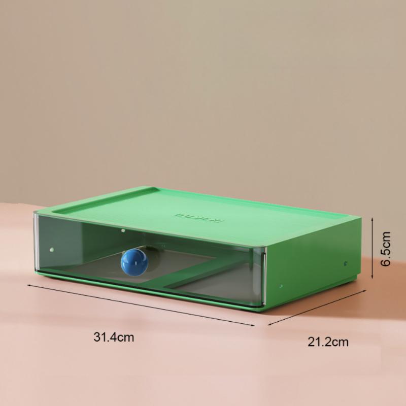 

Dopamine Style Desktop Storage Box Funny Cat Stackable Multi-layer Drawer Student Dormitory Stationery Cosmetics Storage Boxes
