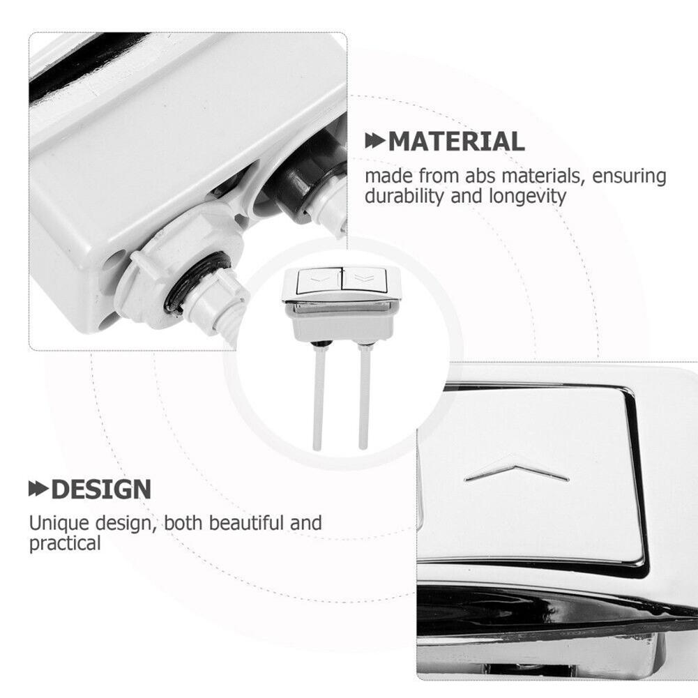 Double Toilet Button Toilet Button Easy Installation