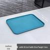 Nordic Rectangular Plastic Serving Tray