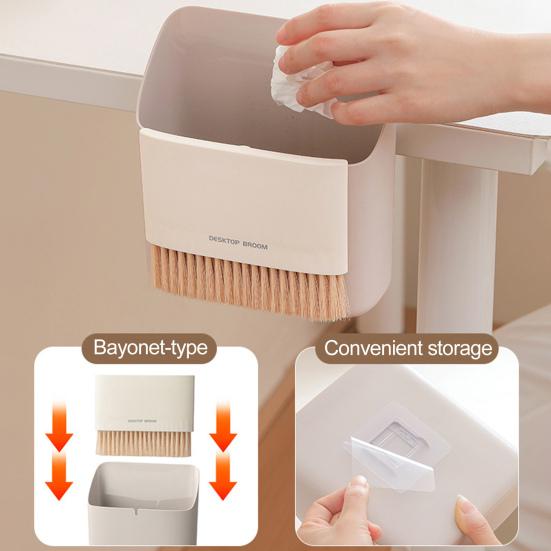 

Настольный набор для чистки, мини-компактный, легкий набор для чистки углов, совок и щетка для столешницы, товары для дома