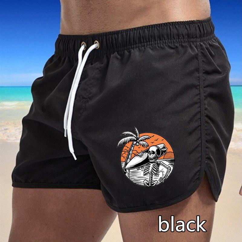 BBK-71 Summer New Men's Quick-Drying Swim Trunks Sports Pants Swimwear Beach Shorts Jogging Shorts Sports Creative basketball print