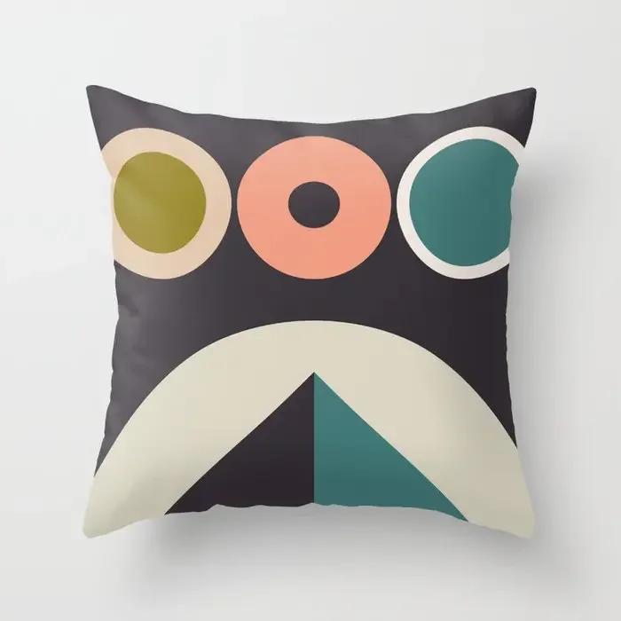Bedroom Living Room Decoration Home Decor Abstract Pattern  Sofa Cushion Cover