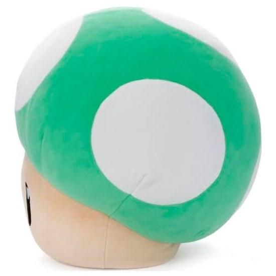 TAKARATOMY A.R.T.S Super Mario Mocchi-Mocchi Game Style 1UP Mushroom Plush Approximately 35cm Tall