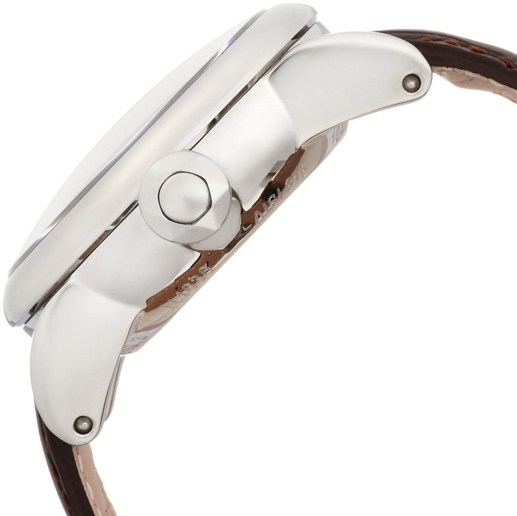 Rockman TOSCANO Watch with Officially Brown See-Through Back, 0590V11-00MNPSN, Imported,