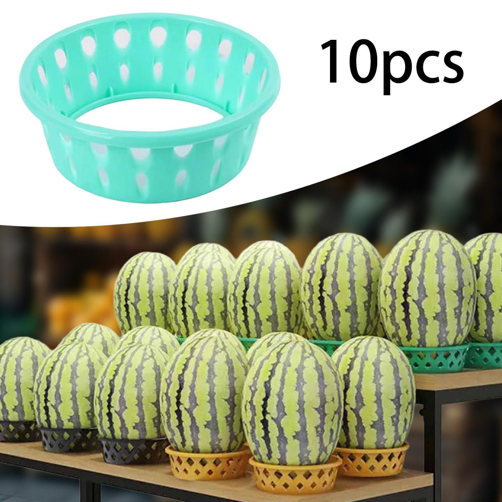 

Watermelon Fixing Ring Cantaloupe Durian Display Holder Pineapple Base for Supermarket Blue