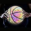 Size 7 Reflective ing Holographic Basket Ball for Night Game Light Up Basketball In The Dark Basketball Gifts Toys for