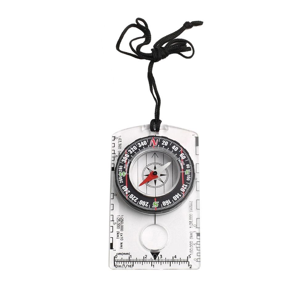 Waterproof Orienteering Compass for Map Reading Baseplate Compass Outdoor Hiking Hunting Navigation Camping Gadget Survival Gear