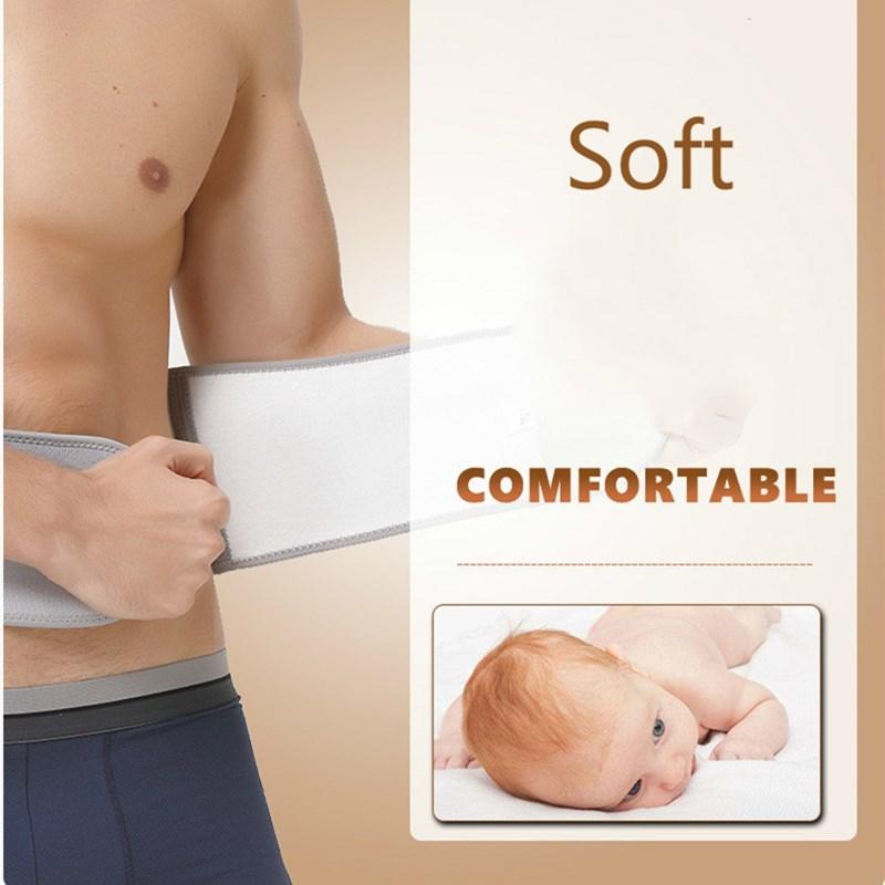 Adjustable Waist Support Belt Soft Breathable Lumbar Support Fitness Lower Back Brace Waist Trainer for Men Women