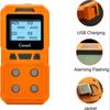 Handheld Portable High Precision 4-in-1 Gas Detector - Combustible & Toxic Hazardous Gas Meter O2 CO H2S Analyzer Rechargeable