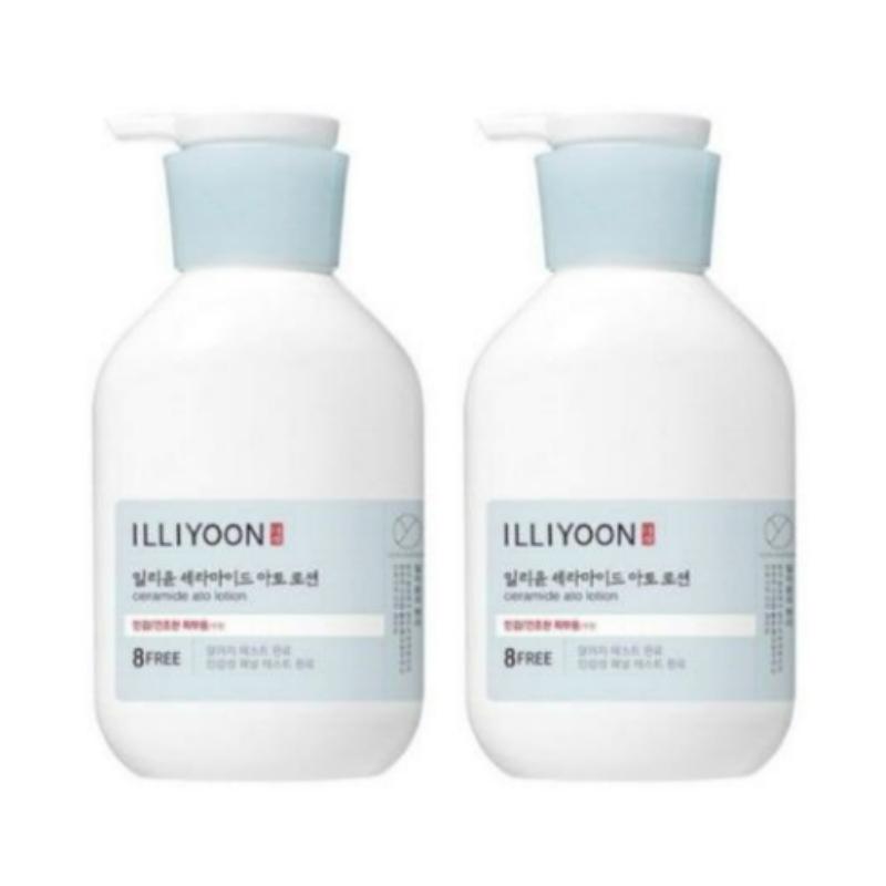 Illyoon Ceramide Ato Lotion Double Set (600ml + 600ml)