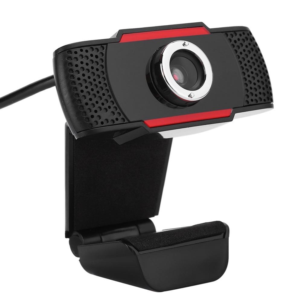 Rotatable Lens USB Conference Webcam USB 2.0 Interface Video Recording Webcam Home Office