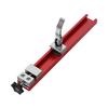 Circular Saw Guide Rail 240mm Adjustable High Strength Aluminium Alloy Cutting Machine Base Guide for Woodworking