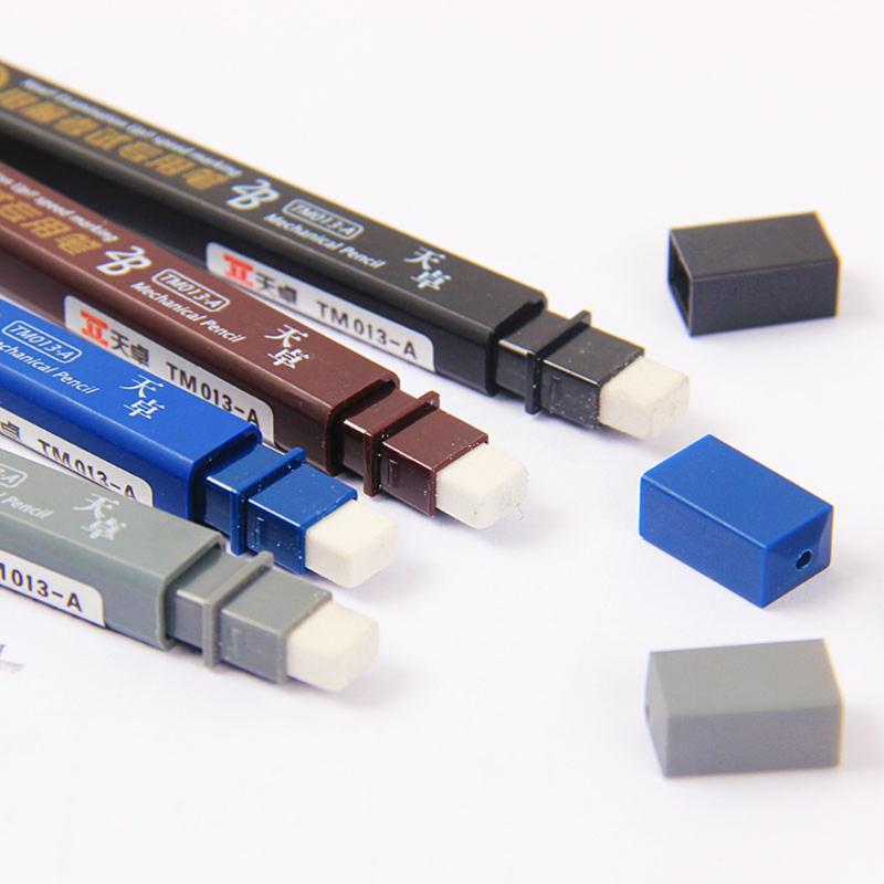 1 Stück 2B schwarzer Minenhalter Prüfung Druckbleistift Automatische Prüfungsqualität Schreibwaren Neu Zufällig gesendet