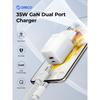 Type C Charger 35W GaN Charger EU Plug PD3.0 Charger for iPhone Xiaomi  Tablet Laptop Cell Notebook Type C PD Charge
