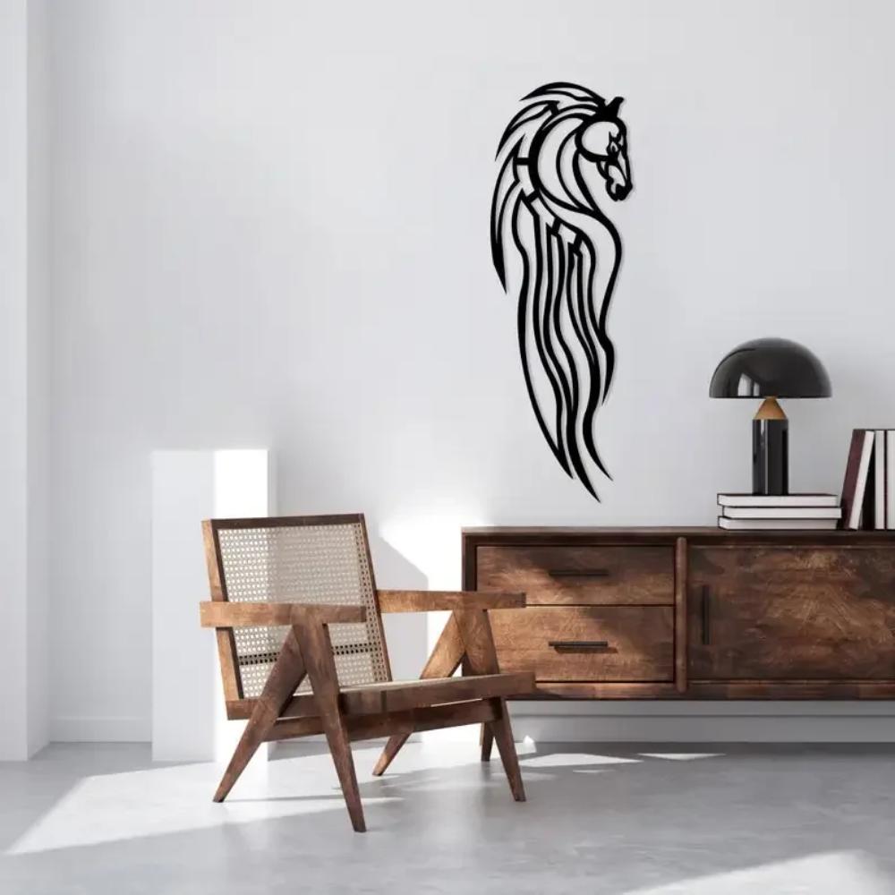 Riders of Rohan Wall Art, Lord of The Rings Metal Decor, LOTR Fan Gift, Rohan Wall Decor, Geometric Housewarming Wall Art