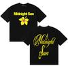 Sängerin Zara Larsson Mitternachtssonne Merch Mode Hip Hop Stil Kurzarm Hochwertiges T-Shirt Musikfans Retro Übergroße Kleidung