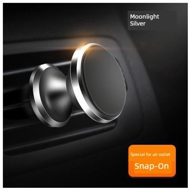 Car Mount Magnetic Holder for Car Air Vent Suction Cup Type Navigation Gadget Magnetic Phone Holder for Car