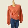 European and American-Style Light Wool Mohair Air-Feel Pullover