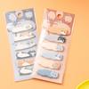 2Pcs Cute Cat Sticky Notes Cartoon Self-Adhesive Index Tabs  Sticky Notes Creative Index Stickers School Supplies