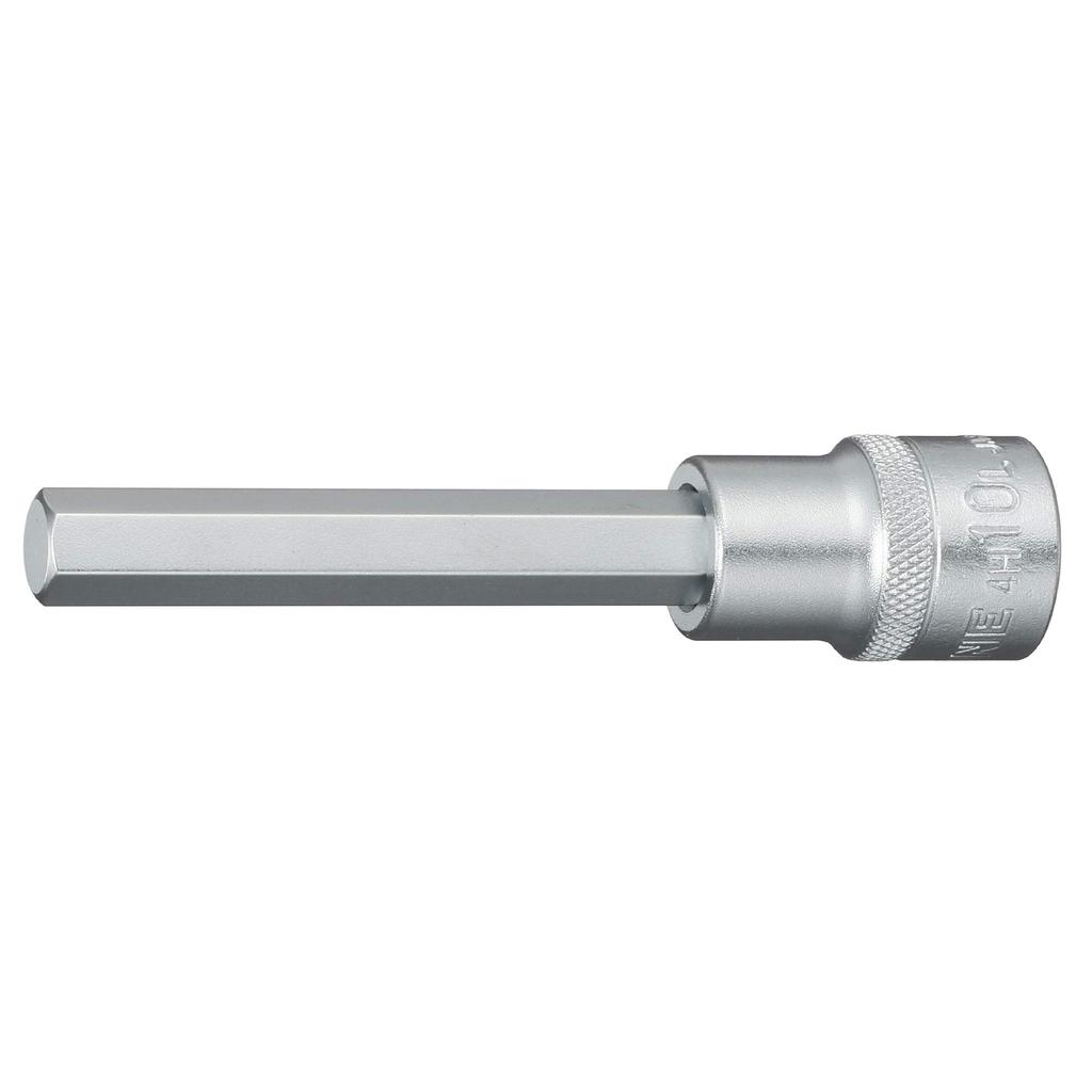 TONE Long Hexagon Socket 10mm Hexagon Size HP4H-10L, 12.7mm (1/2") Drive,