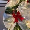 Influencer DIY Mesh Christmas Tree Ribbon & Bow Decoration