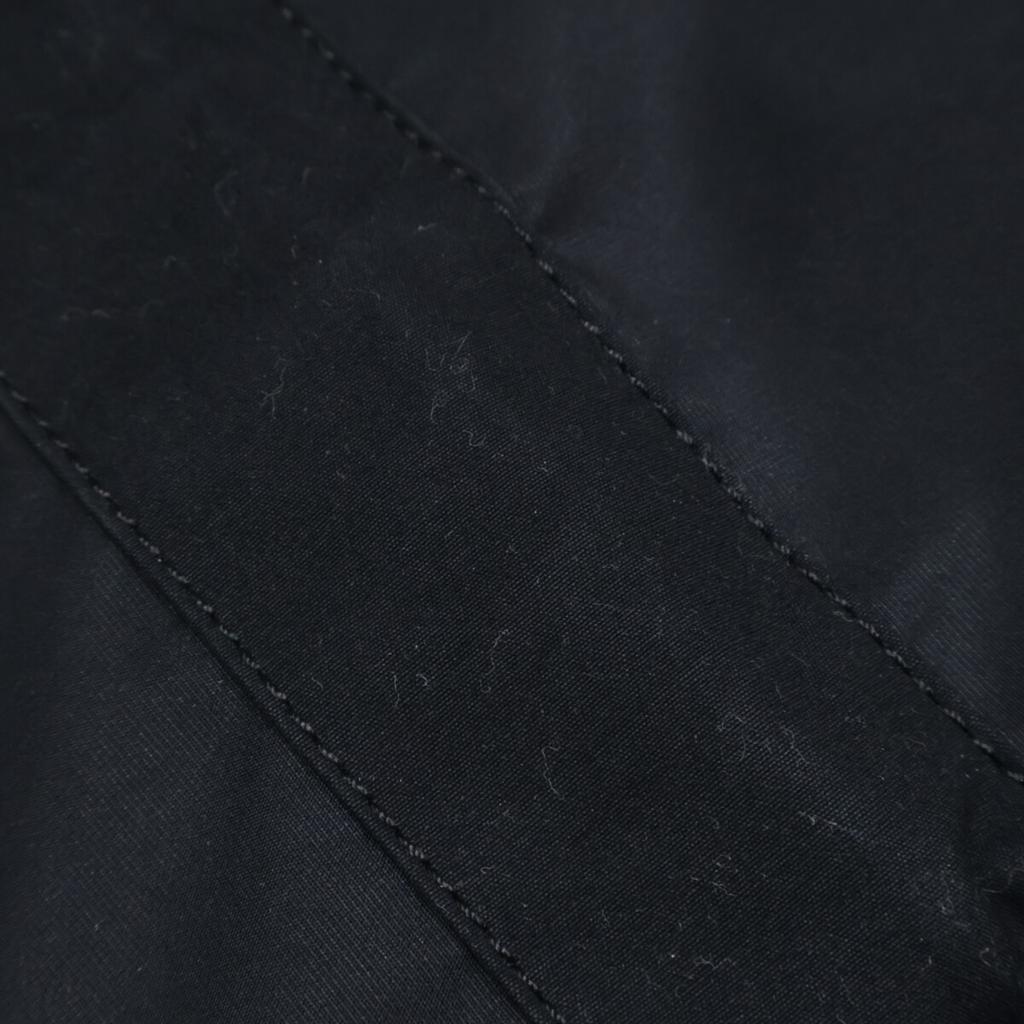 Sacai 24-07215 24 Edelstahl Schwarze Taft Blouson Militär Kapuzenweste Jacke Best 1 schwarz Gebraucht