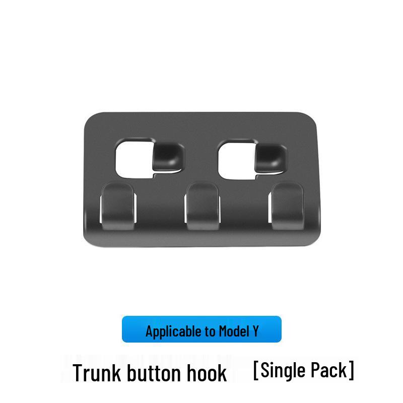 

Fits Tesla Model 3/Y - Seat Back, Glove Box, Trunk Button Hook Accessory.