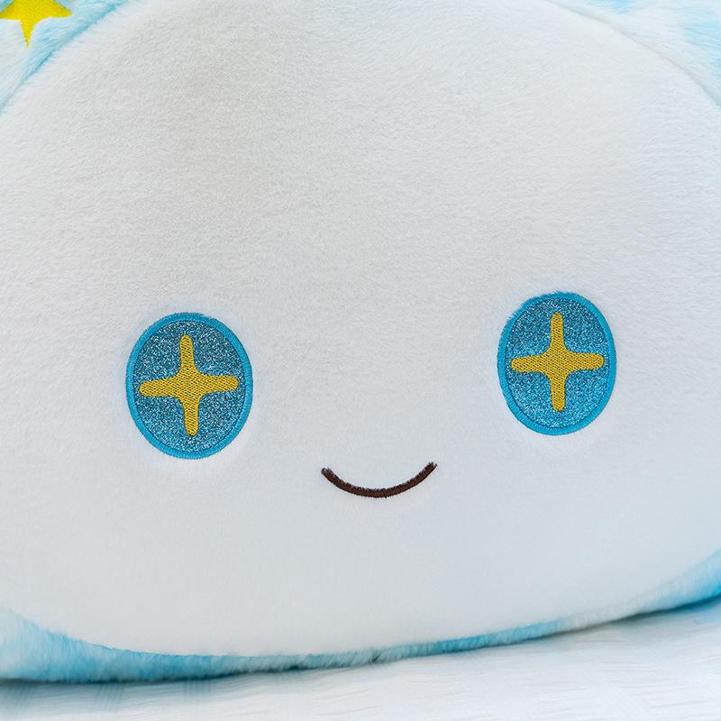 Creative Cloud Pillow Cartoon Plush Expression Cushion Doll - Perfect Birthday Gift