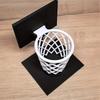 Large Capacity Stationery Storage Container 3D Printed Mini Trash Can  Basketball Enthusiast