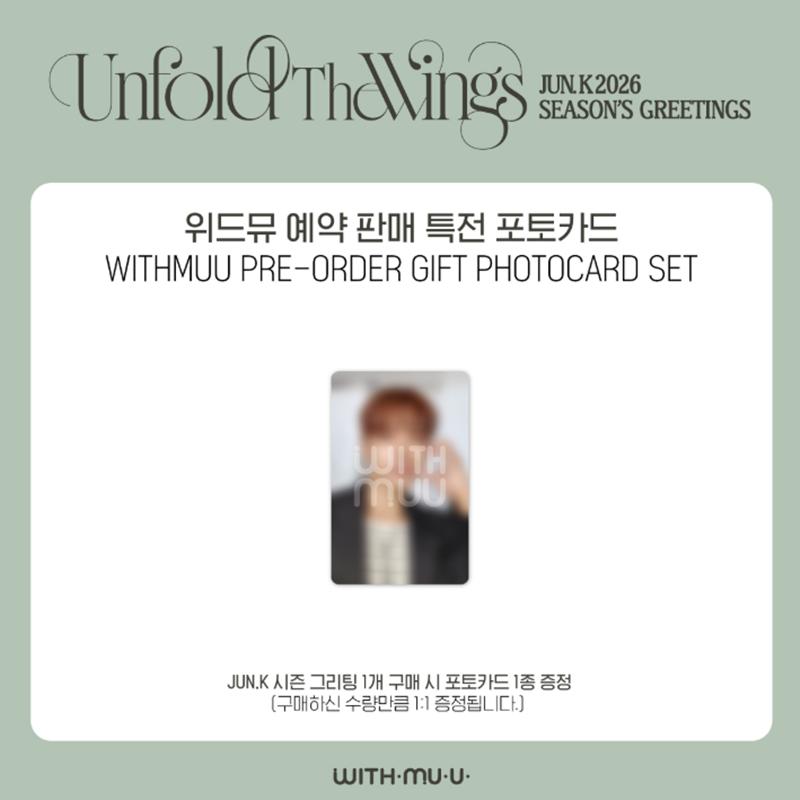 [Pre-order] JUN. K-2026 SEASON'S GREETINGS [Unfold The Wings] (Online Benefit)