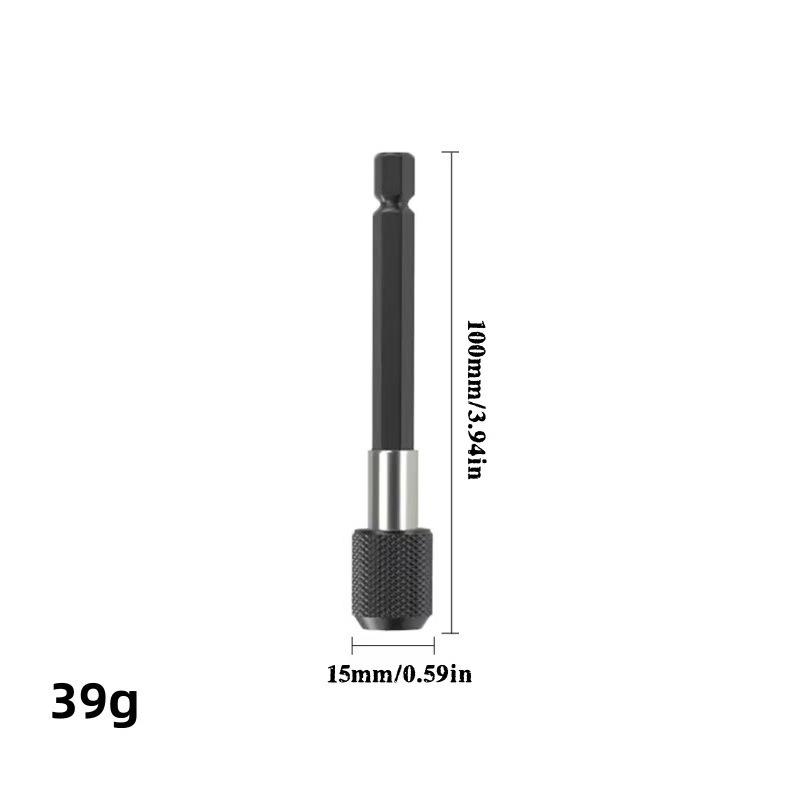Sechskant Schnellwechsel Selbstverriegelnde Bohrerverlängerungsstange 60/100/150mm Adapter