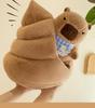 Capybara Ugly-Cute Plush Doll and Pillow Set