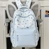 Schoolbag Junior High School High School Student Schoolbag Cute Bow Kitten Backpack College Style High Value Small Fresh Backpack