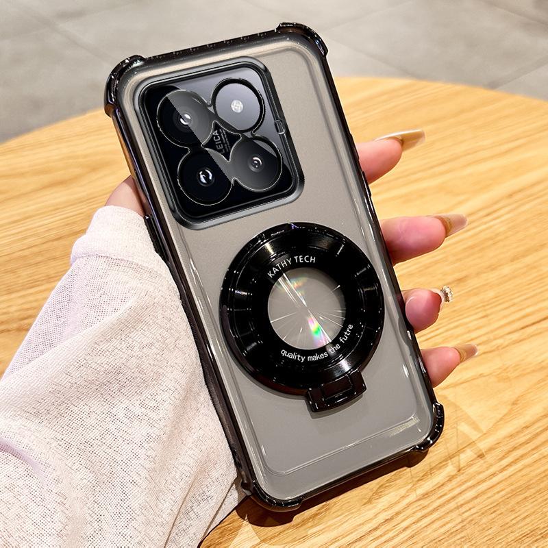 Luxury Shockproof Protective Cover Magnetic Stand Clear Case For GOOGLE PIXEL 9 With Holder Stand Cover