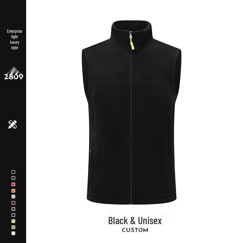 Custom Logo Multi-Pocket Durable Vest for Supermarket, Decoration, and Volunteer Workwear