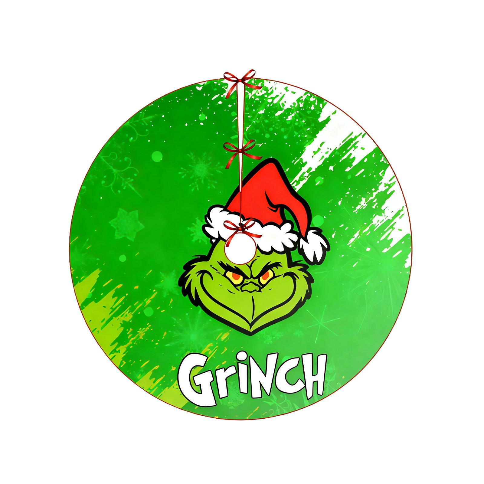 

Christmas Tree Skirt Handicrafts, Christmas Decorations, Printed Ornaments, Christmas Supplies. One Size