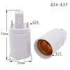 1PC Retardant G24 To E27 Lamp Base Bulb G24 Adapter Screw Power Holder Converter Light Bulb Socket Halogen CFL Lamp