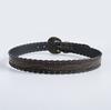 New Women's Retro Old Threaded Rivet Embossed Brown Belt Women's Personality Retro Belt