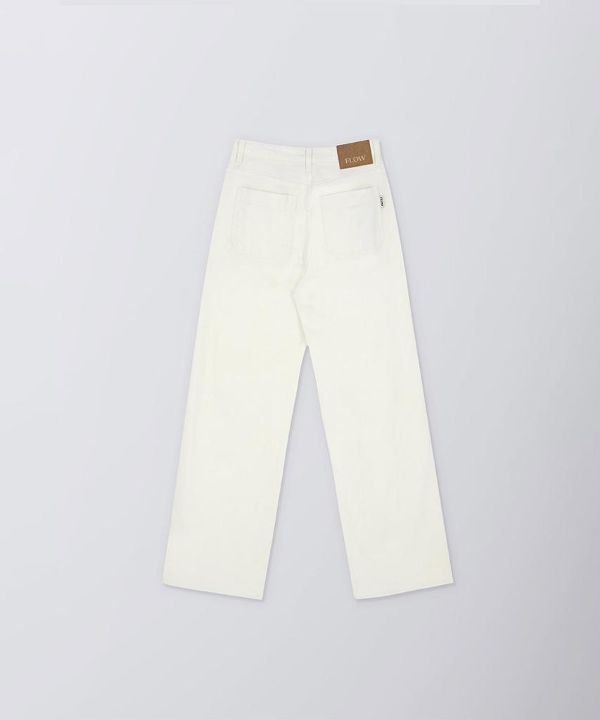 Peulloujin [Select Length] Beni Wide Jeans_Ivory_Ffc3Dn011Iv