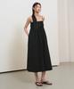 General Idea Shirred Banding Sleeveless Dress [Black] / Gf2Lop516