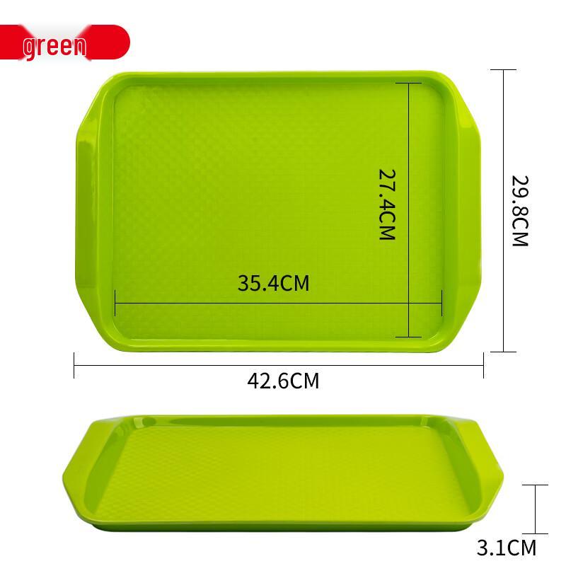 TianyaJing A3 Melamine Rectangular Non-slip Serving Tray