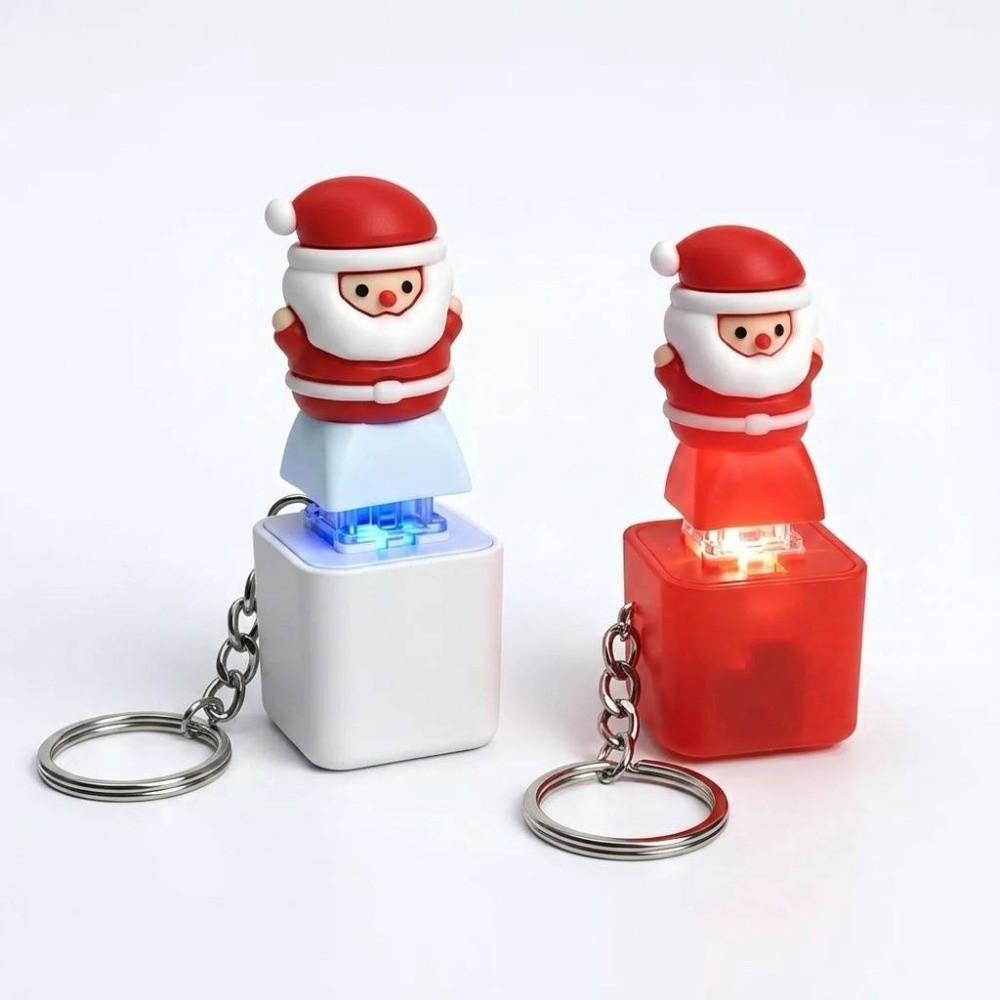 Rechargeable Keyboard Fidget Toys Santa Claus Finger Button Clicker Xmas Gifts